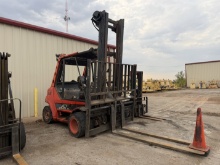 2007 Linde H70D-03 15k capacity forklift