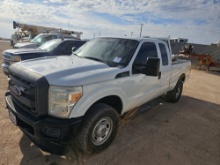 2014 FORD F-250 SUPER DUTY EXT CAB PICKUP TRUCK, 4X4