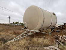 18 L x 11 W Fiber Glass Tank with 26 x 7 Transport Trailer