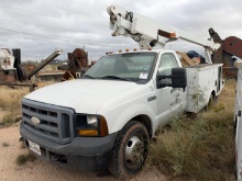 2007 FORD F-350 SUPER DUTY BUCKET TRUCK