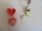 Elgin Pocket Watch, Mini Pocket Watch, Necklace, Heart Box