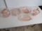 5 Pcs of Pink Glassware