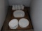 12 Coffee Cups, 11 Dinner Plates, 9 Bowls, 12 Salad Plates