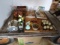 Stained Glass, Candles w/Holders, Assorted Decorative Rocks, Glass Vegetables