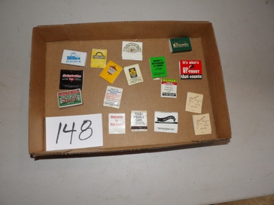 Assortment of Advertising Match Books