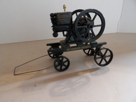 McCormick-Deering Toy Hit & Miss Motor of Cart (Damaged)
