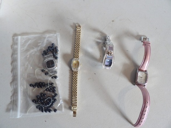 4 Ladies Watches, Ecclissa(2), Pedre, Armitron