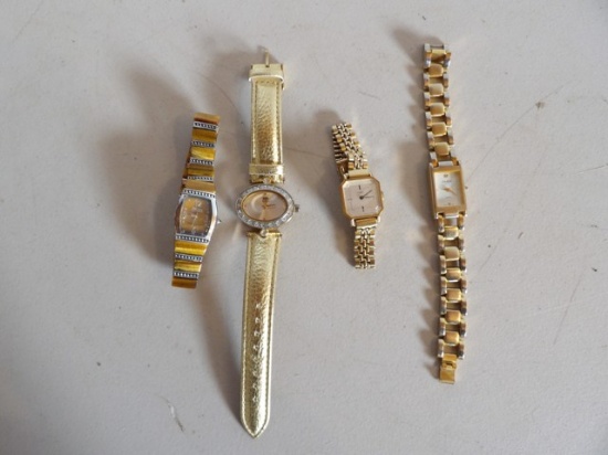 4 Ladies Watches, Cardini, Timex (2), Ecclissi