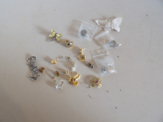 Assorted Jewelry- Pins, Pendants, Music Pin