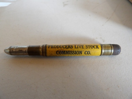 Bullet Pencil "Producers Livestock Commission Co."