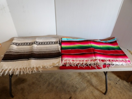 2 Western Design Blankets