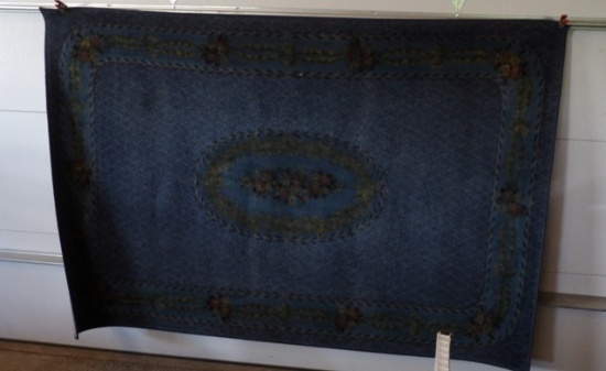 Floral Throw Rug