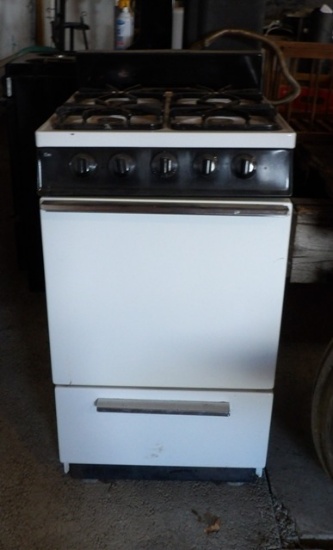 Apartment Style Stove (white)