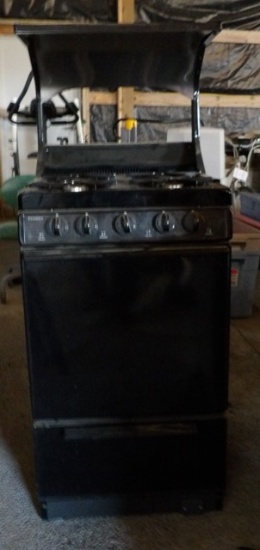 Apartment Style Stove (black)