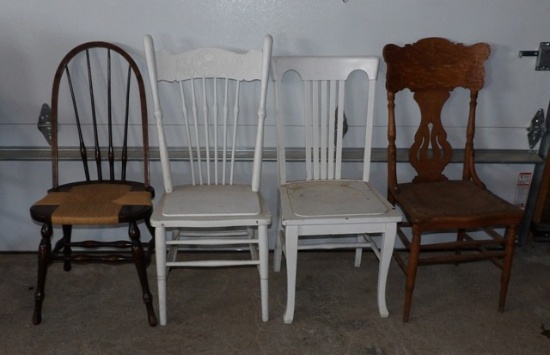 4 Assorted Chairs