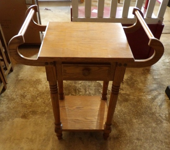 Wood Wash Stand