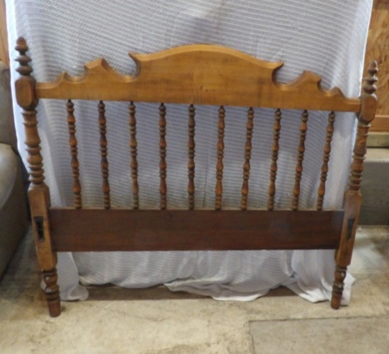 Head Board w/Metal Rails
