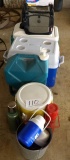 2 Chest Coolers, Water Jug