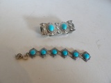 2  Turquoise Bracelets