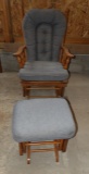 Glider Chair for Foot Stool