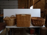 3x Laundry Baskets