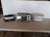West Bend Slow Cooker, Rival Crock Pot, Black & Decker Toaster Oven