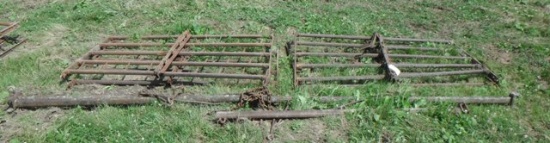 4 Section Harrow w/Level Bar