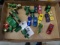 Flat of Misc Cars, Tractors, Combine