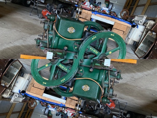 McCormick Hit & Miss Motor on Cart