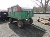 Barge Wagon on JD Gear w/Electric Hoist