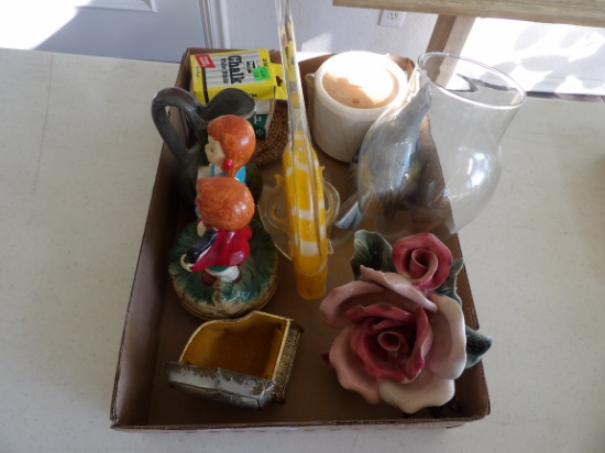 Figurines, Chalk Misc Box
