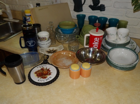 Plates, Cups, Bowls, Plastic Cups