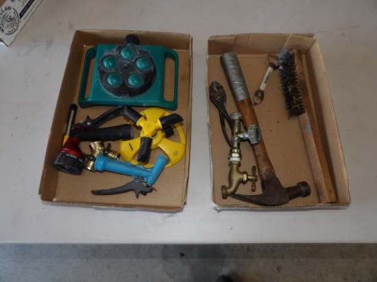 Sprinklers, Hammer, Wire Brush
