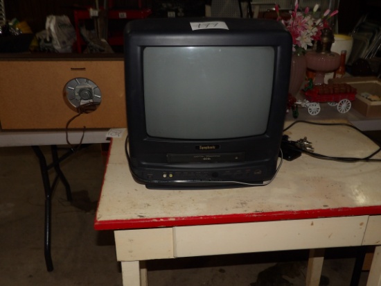 Symphonic TV w/Built in VHS Player