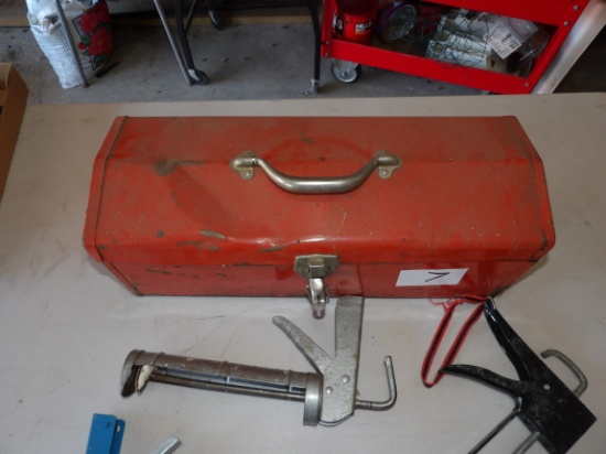 Tool Box, 3 Caulk Guns