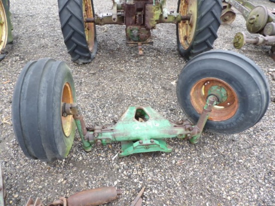 Round Axle Wide Front