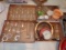 Glasses, Vase, Misc Items