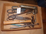 Hammers, Tin Snips, Small Grease Gun
