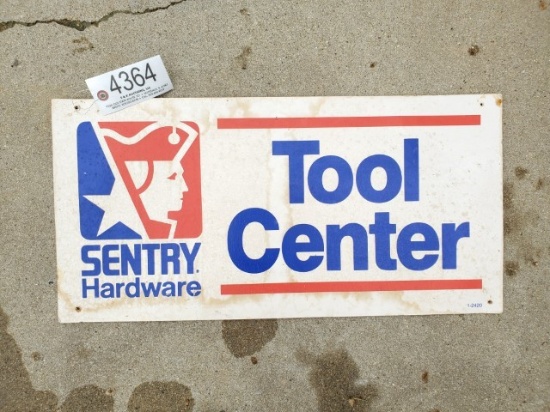 Sentry Hardware Tool Center Sign