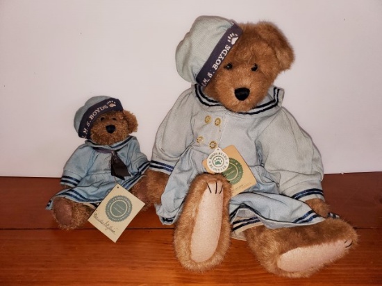 2 MM Boyds Investment Collection Sailor Bears