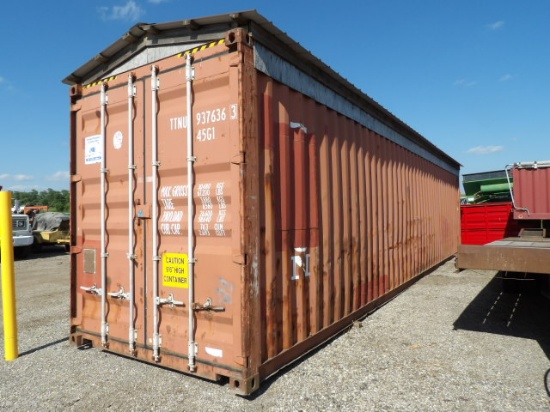 40' Container w/Roof