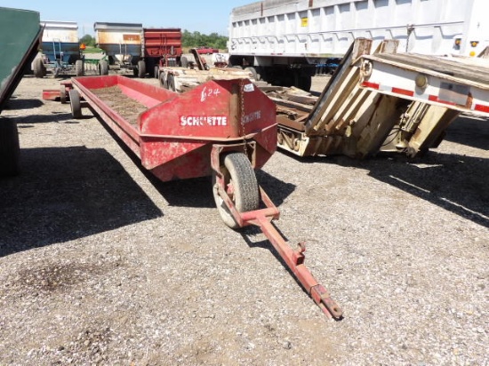 Schuette 30' Cattle Bunk Feeder on Wheels