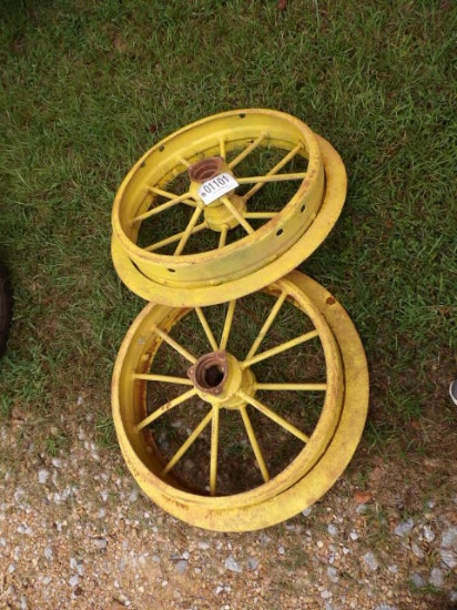 JD GP Front Steel Wheels