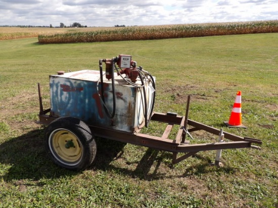 Diesel Fuel Tank on Cart