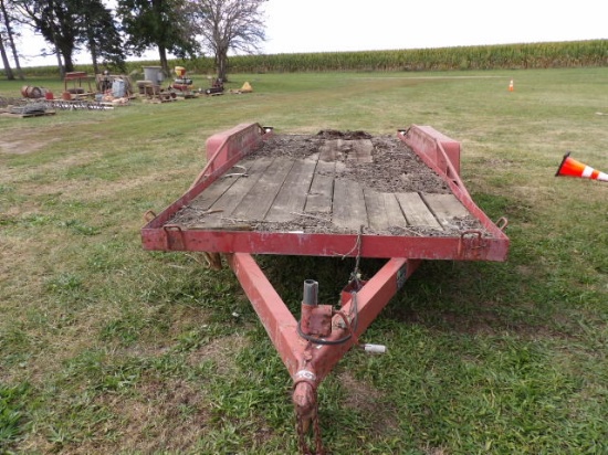 WW Flatbed Bumper Trailer