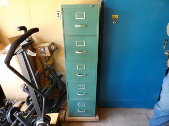 5 Drawer File Cabinet