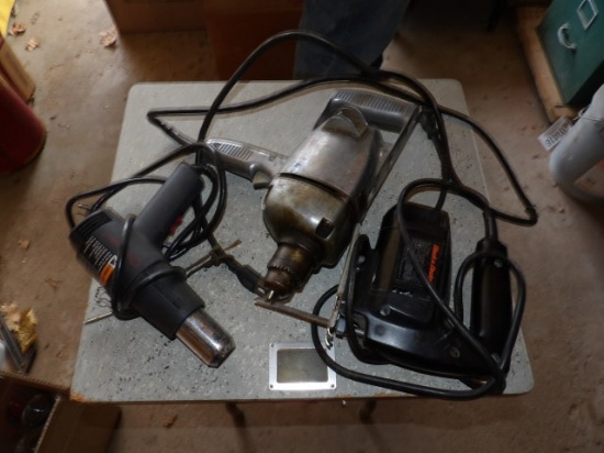 Drill, Heat Gun, Jig Saw