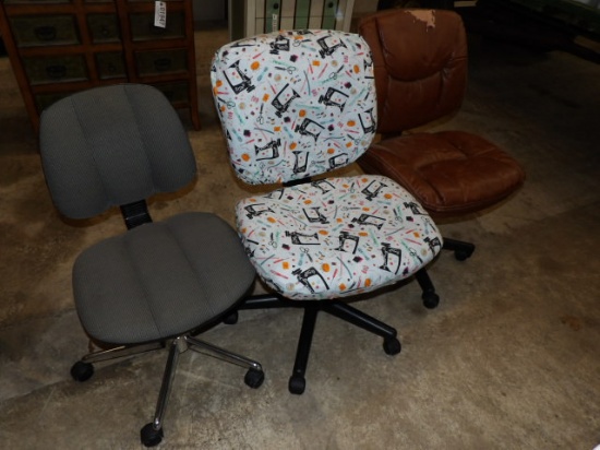 3 Office Chairs