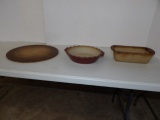 Pampered Chef Pizza Pan, Pie Plate, Loaf Pan