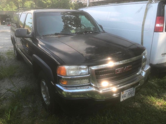 2005 GMC Sierra Pickup Truck, VIN # 2GTEK19B651290766